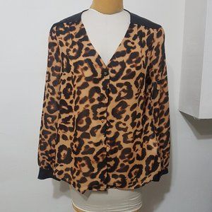 Leopard print Blouse